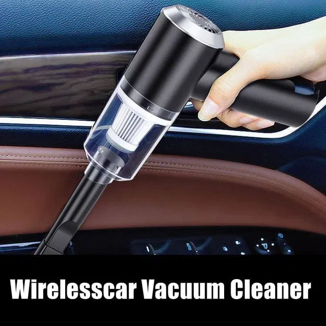 2-in-1 Wireless Power Air Duster & Mini Vacuum Cleaner